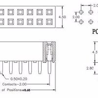 Pin header female pinsocket 2